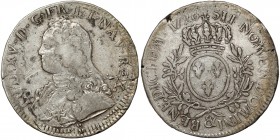 France, Louis XV, Écu 1726 &, Aix