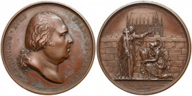 Francja, Ludwik XVIII, Medal religijny 1816