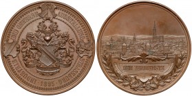 Francja, Medal wystawa przemysłowo-handlowa Strassburg 1895
