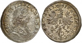 Germany, Brandenburg, 1 kreuzer Bayreuth 1713 IAP