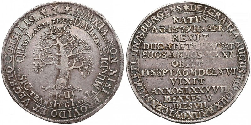 Germany, Braunschweig-Wolfenbüttel, Posthumous taler 1666
Niemcy, Brunszwik-Wol...