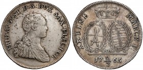 Germany, Sachsen, 2/3 taler (gulden) 1765 EDC