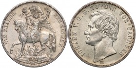 Germany, Sachsen, Siegestaler 1871 B