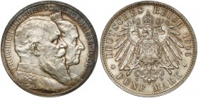 Niemcy, Badenia, 5 marek 1906 - zaślubinowe