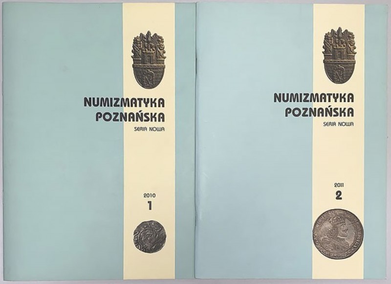 Numizmatyka poznańska 2010 i 2011 (2szt)
 Dwa numery ciekawego merytorycznie cz...