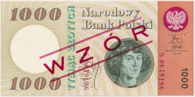 1.000 złotych 1965 - S - WZÓR kolekcjonerski