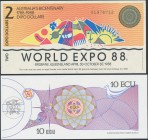 Promotional notes, Australia & Germany EXPO '88 i EXPO '92 (2pcs)
