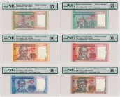 Belarus FULL SPECIMEN SET 1-100 Rubles 1993 (6pcs)