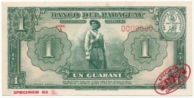 Paraguay SPECIMEN 1 Guarani (1943) - A 0000000