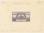 Syria COMPLETE PROOF 5 Piastres 1942