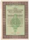 Okupacja, Bilet Skarbowy Em.6 Litera O 50.000 zł 1942