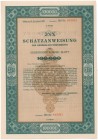 Okupacja, Bilet Skarbowy Em.10 Litera HH 100.000 zł 1943