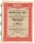 Stowarzyszenie Mechaników Polskich z Ameryki, Obligacja na 80 zł 1938