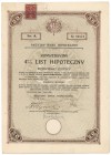 Lwów, Akc. Bank Hipoteczny, 4.5% List hipoteczny 50 zł 1926