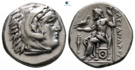 Kings of Macedon. Lampsakos. Antigonos I Monophthalmos 320-301 BC. In the name and types of Alexander III. Struck circa 310-301 BC. Drachm AR