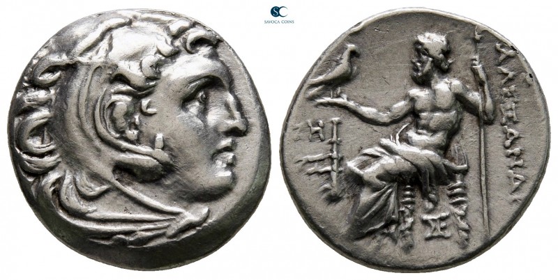 Kings of Macedon. Erythrai. Alexander III "the Great" 336-323 BC. 
Drachm AR
...