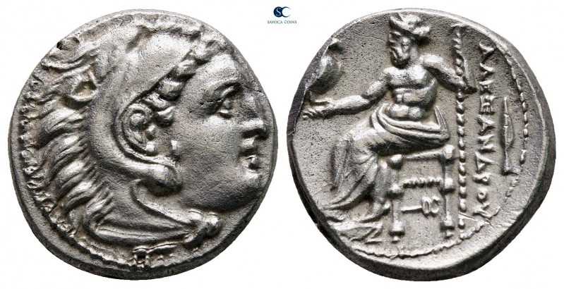 Kings of Macedon. Kolophon. Alexander III "the Great" 336-323 BC. In the name an...
