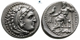 Kings of Macedon. Magnesia ad Maeandrum. Alexander III "the Great" 336-323 BC. Struck under Menander, circa 325-323 BC. Drachm AR