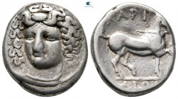 Thessaly. Larissa 356-342 BC. Stater AR