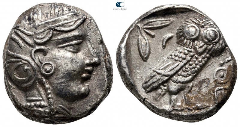 Attica. Athens circa 353-294 BC. Contemporary imitation
Tetradrachm AR

24 mm...