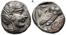 Attica. Athens circa 353-294 BC. Contemporary imitation. Tetradrachm AR