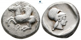 Corinthia. Corinth 500-450 BC. Stater AR