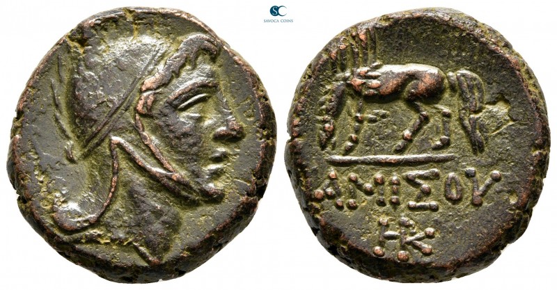 Pontos. Amisos. Time of Mithradates VI Eupator 100-70 BC. 
Bronze Æ

22 mm., ...
