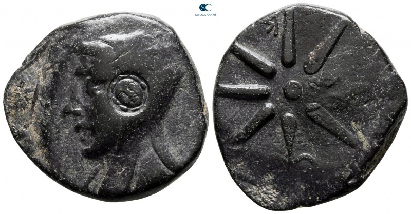 Pontos. Uncertain mint. Time of Mithradates VI Eupator 130-100 BC. 
Bronze Æ
...