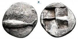 Mysia. Kyzikos circa 600-500 BC. Obol AR