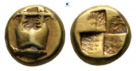Mysia. Kyzikos 500-400 BC. 1/24 Stater EL