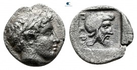 Mysia. Pergamon circa 400 BC. Eurysthenes Satrap. Obol AR