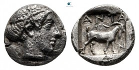 Troas. Antandros circa 500 BC. Obol AR