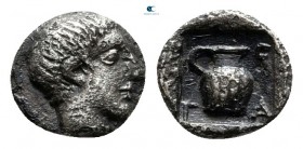 Troas. Gargara 450-400 BC. Hemiobol AR