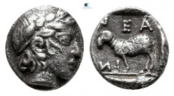 Troas. Neandria circa 400 BC. Obol AR
