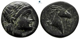 Aeolis. Aigai  circa 400-300 BC. Bronze Æ