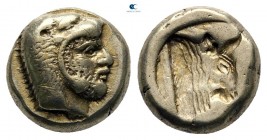 Lesbos. Mytilene 478-455 BC. Hekte EL