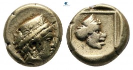 Lesbos. Mytilene 412-378 BC. Hekte EL