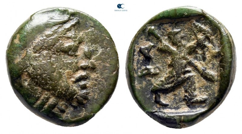 Ionia. Achaemenid Period circa 400 BC. Uncertain Satrap
Bronze Æ

10 mm., 0,9...