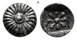 Ionia. Erythrai  circa 480-450 BC. Tetartemorion AR