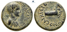Lydia. Hierokaisareia. Pseudo-autonomous issue AD 54-59. Capito, high priest. Bronze Æ