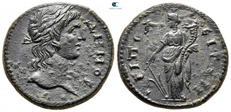 Lydia. Tripolis. Pseudo-autonomous issue AD 138-268. 
Bronze Æ

25 mm., 8,00 ...