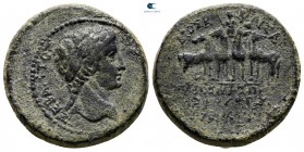 Phrygia. Apameia. Gaius Caesar 20 BC-AD 4. Gaios Masonios Roufos, magistrate. Bronze Æ