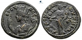 Phrygia. Bruzos. Pseudo-autonomous issue. Time of Septimius Severus AD 193-211. Rufinos, magistrate. Bronze Æ