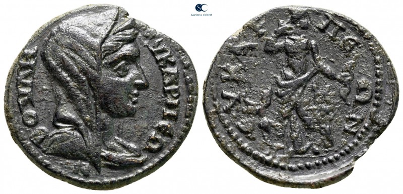 Phrygia. Eukarpeia. Pseudo-autonomous issue. Time of Maximinus Thrax circa AD 23...