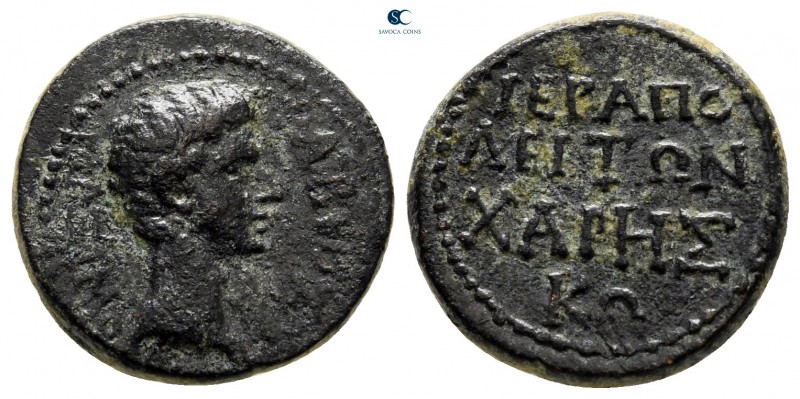 Phrygia. Hierapolis. Augustus 27 BC-AD 14. Fabius Maximus, proconsul of Asia.Str...
