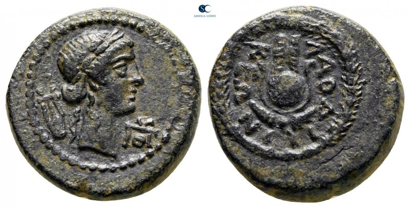 Phrygia. Laodikeia ad Lycum. Pseudo-autonomous issue AD 14-37. Pythes Pythou, ma...