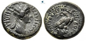 Phrygia. Laodikeia ad Lycum. Agrippina II AD 50-59. Bronze Æ