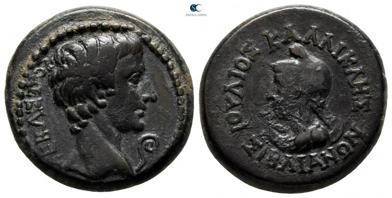 Phrygia. Siblia. Augustus 27 BC-AD 14. Ioulios Kallikles Kallistratou, magistrat...