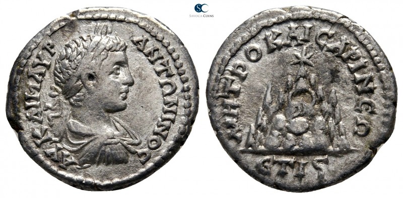 Cappadocia. Caesarea. Caracalla AD 198-217. Dated RY 16 of Septimius Severus=AD ...