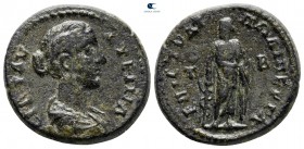 Mysia. Pergamon. Faustina II AD 147-175. I. Pollion (strategos for the second time, asiarch and neokoros). Bronze Æ